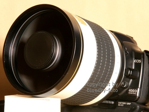 Spiegeltele 800mm nikon - 800mm, f.